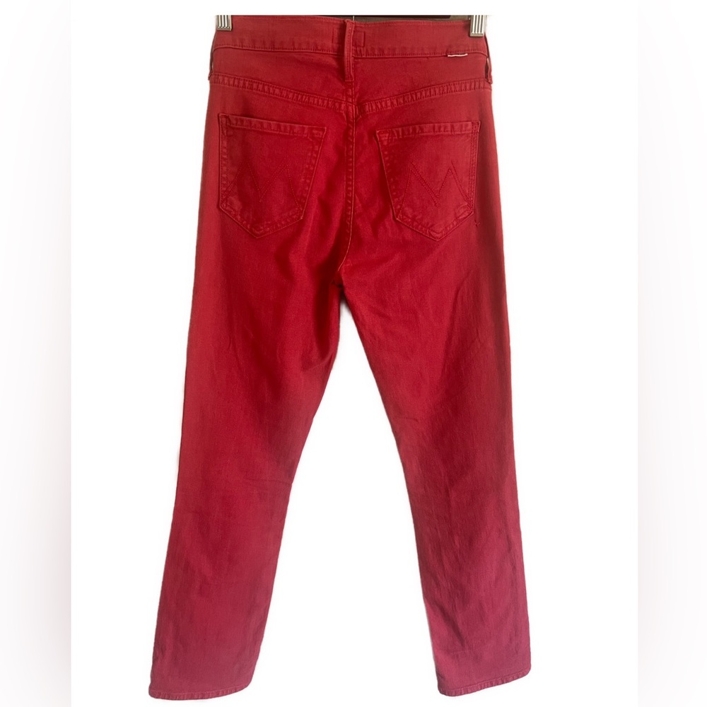 MOTHER Denim—The Mid Rise Dazzler Ankle, size 25, Fruit Punch - Picture 7 of 11